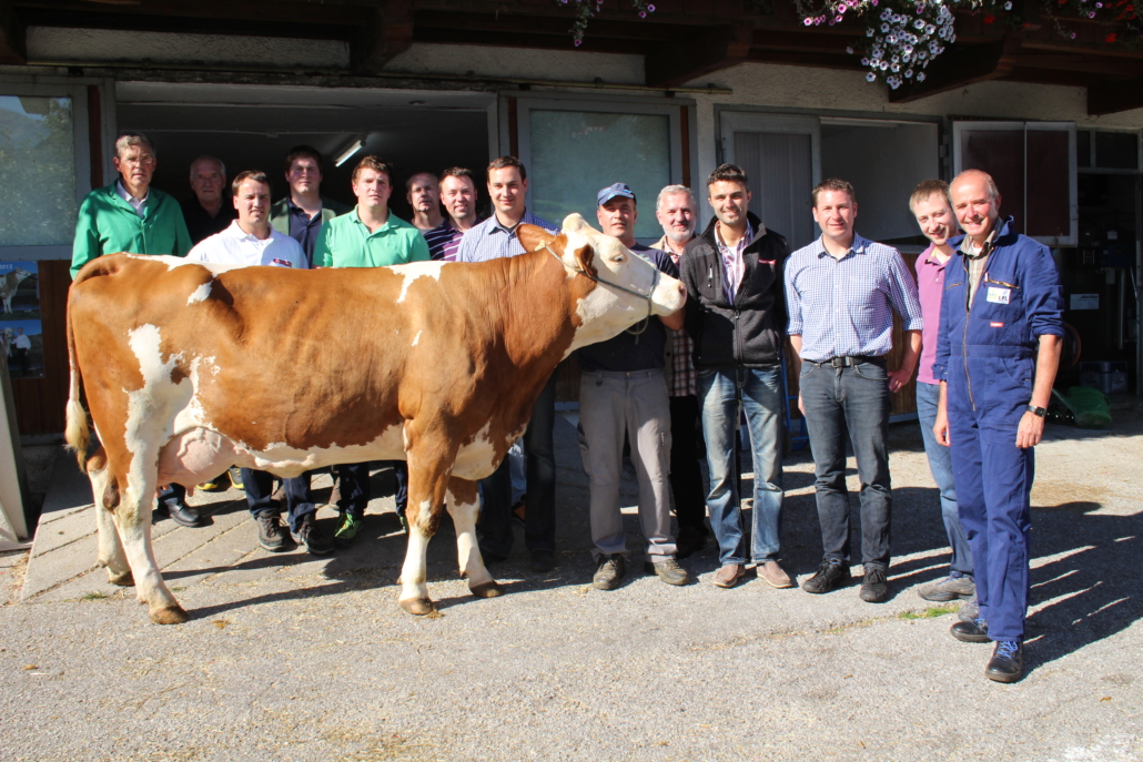 Die Teilnehmer an der Bewerterschulung in Tirol im August 2014