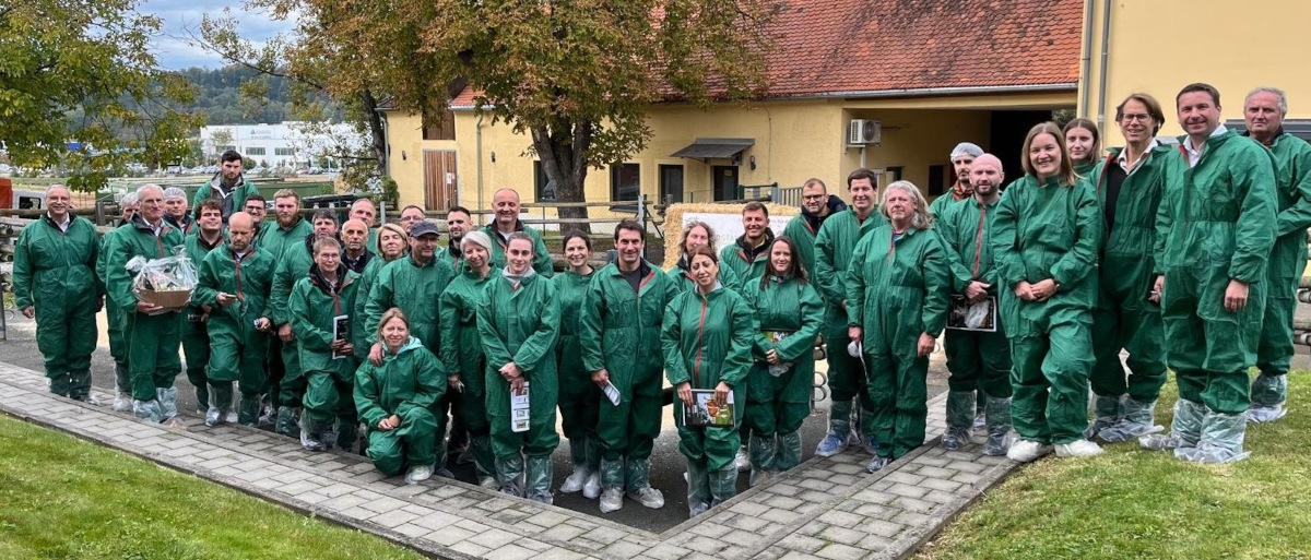 Die Stierpräsentation bei GENOSTAR war ein Highlight der diesjährigen Tagung